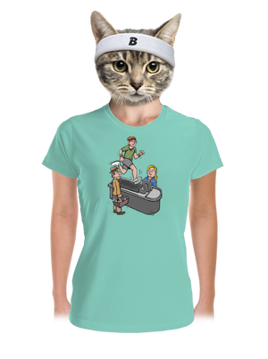 dámske športové tričko