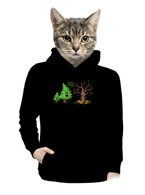dámska mikina klokanka