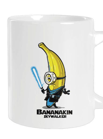 Bananakin Skywalker veľký hrnček White