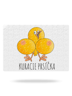 Kuracie prsíčka puzzle White
