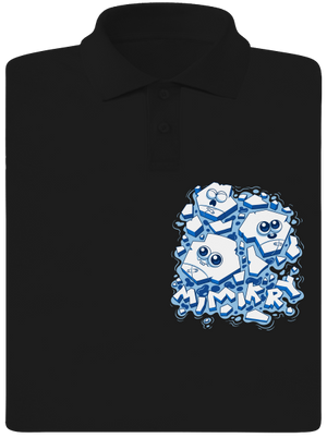 Ľadové mimikry pánska polokošeľa Black