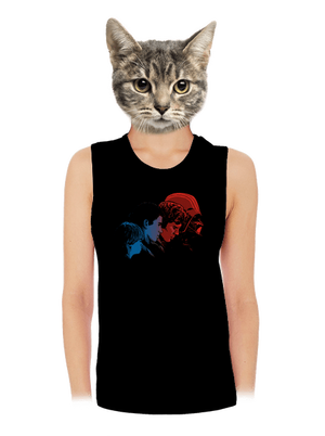 Vaders evolution dámske tielko voľné Black