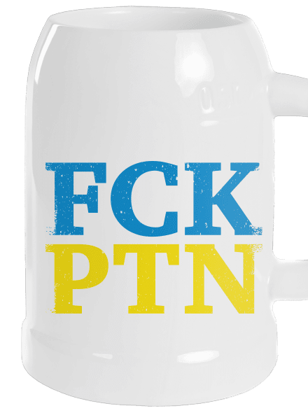 FCK PTN polliter White