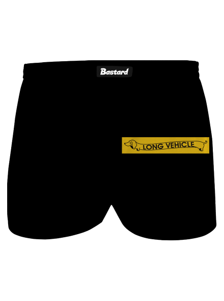 Long Vehicle pánske trenky Black
