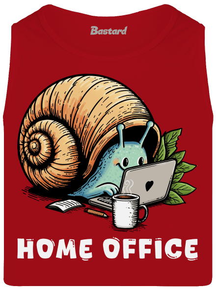 Slimákov home office pánske tielko Red