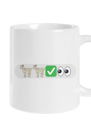 Emoji klasický hrnček White