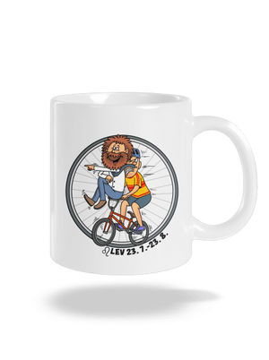 Cyklistický horoskop: Lev klasický hrnček White