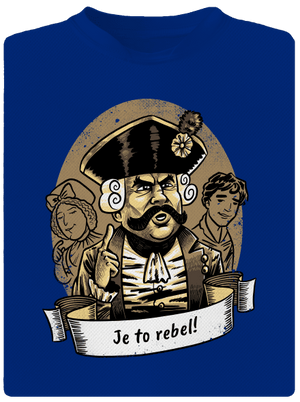 B14: S čerty nejsou žerty pánske športové tričko Royal Blue Mal