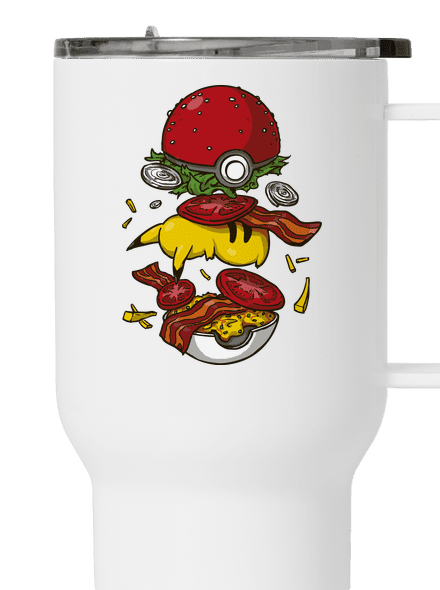 Pokémon burger termohrnček White