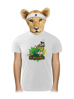 Dilinosaurus detské športové tričko White