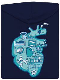 pánska mikina na zips