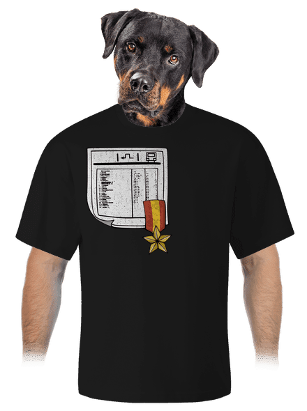 Cestovný poriadok unisex tričko oversized Black