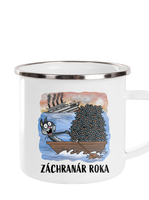 Záchranár roka plecháčik White