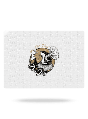 Old school DJ puzzle White