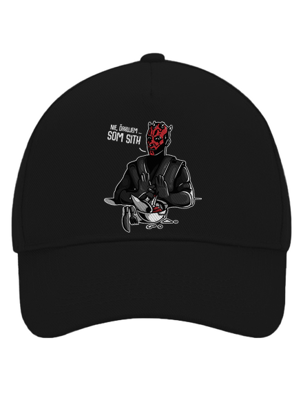 Som sith šiltovka baseballka Black