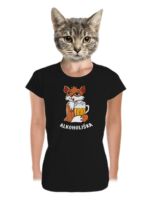  dámske tričko prémium Black