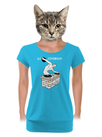 dámske tričko s lemom