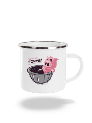 Vo forme plecháčik White