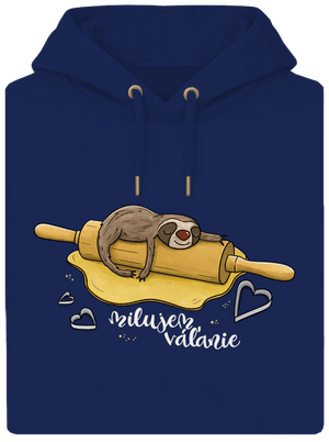 Milujem váľanie unisex mikina premium Navy