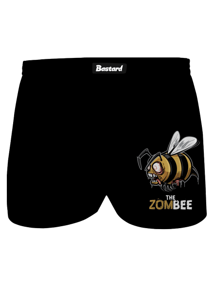ZomBee - žltá pánske trenky Black
