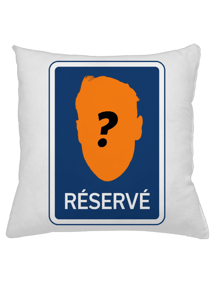 Značka réservé vankúš White