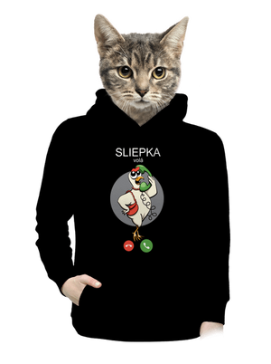 dámska mikina klokanka