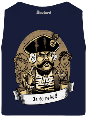 B14: S čerty nejsou žerty pánske tielko French Navy