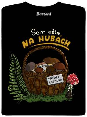 Na hubách pánske dlhý rukáv Black