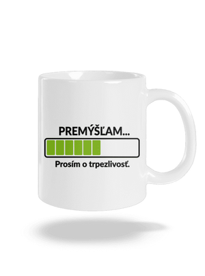 Premýšľam klasický hrnček White