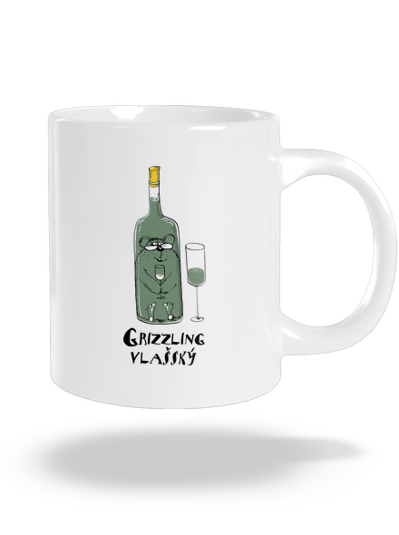 Grizzling Vlašský veľký hrnček White