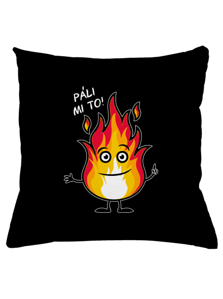 Páli mi to vankúš Black