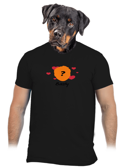 Moja láska pánske tričko Black