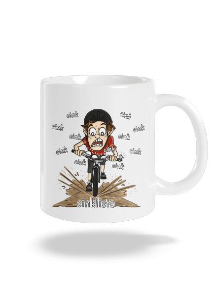 Cinklista klasický hrnček White