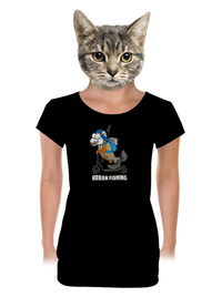 dámske tričko s lemom