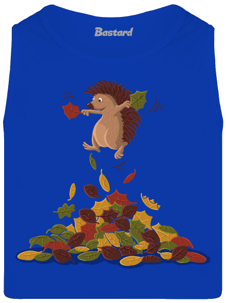 Radosť z lístia pánske tielko Royal Blue