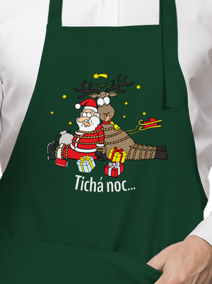 Tichá noc zástera Bottle Green