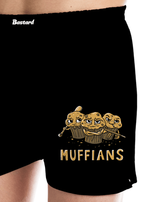 Muffians pánske trenky Black