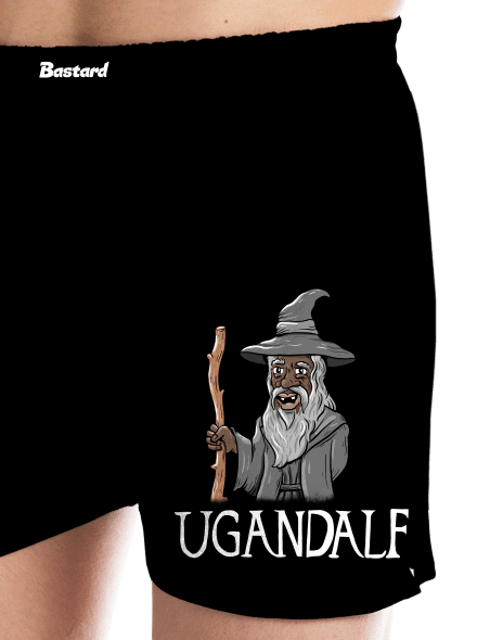 Ugandalf pánske trenky Black