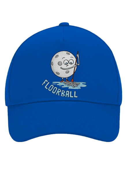 Floorball šiltovka baseballka Bright Royal