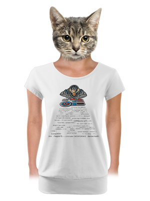 dámske tričko s lemom