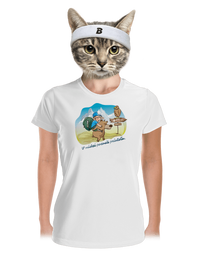 dámske športové tričko