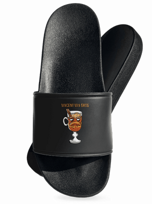 Vincent van Grog šľapky Black