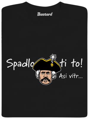 Spadlo ti to detské tričko Black