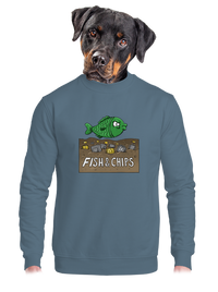 unisex mikina bez kapucne