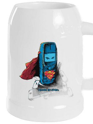 Mobil z ocele polliter White