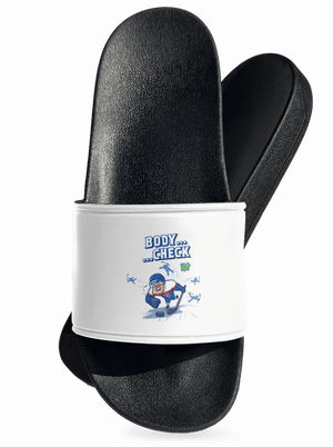 Body check šľapky White