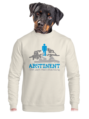 unisex mikina bez kapucne