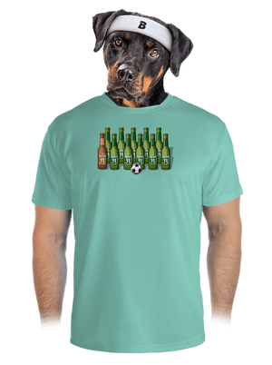 Futbalová jedenástka pánske športové tričko Mint Mal