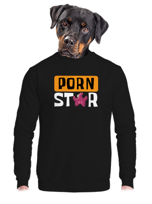 unisex mikina bez kapucne