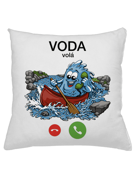 Voda volá vankúš White